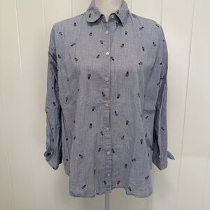 Madewell Chambray Shirt - Pineapple